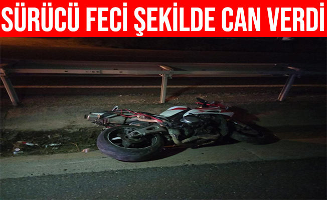 Tekirdağ’da Motosiklet Kazası: Sürücü Feci Şekilde Can Verdi