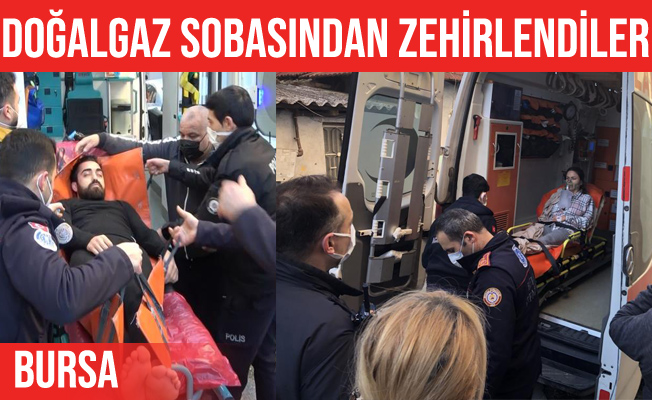 Bursa’da genç çift doğalgaz sobasından zehirlendi