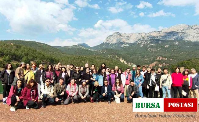 Arkeoloji öğrencileri Konyaaltı’ndaki antik yerleri gezdi