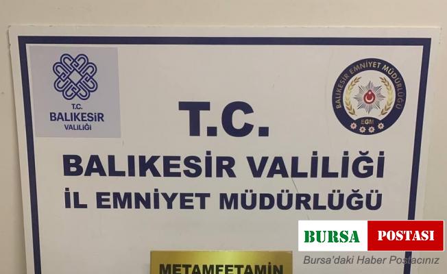 Balıkesir’de bin 237 gram uyuşturucu ele geçirildi