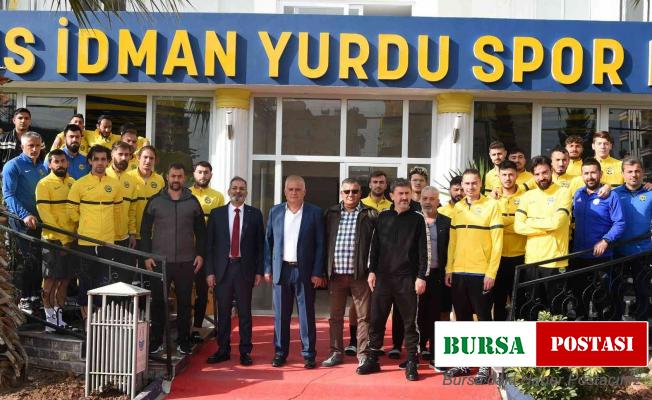 Başkan Bozdoğan’dan Tarsus İdman Yurdu’na tam destek