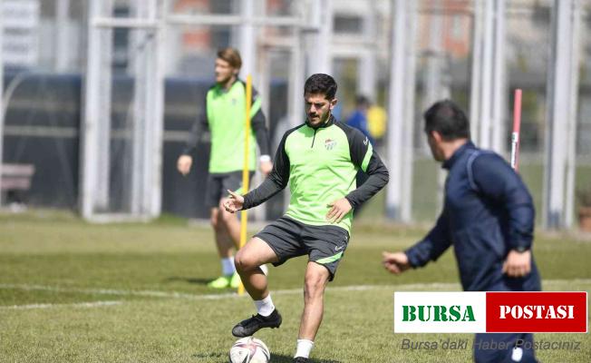 Bursaspor’da Ankara Keçiörengücü maçı hazırlıkları devam etti