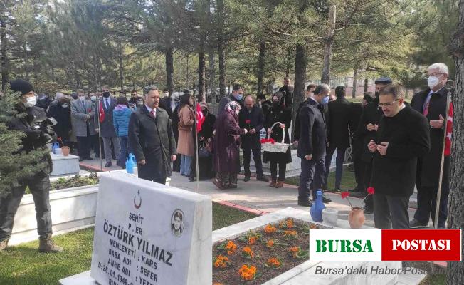 Çanakkale Zaferi’nin 107. yılında Çankırı’da şehitler  anıldı