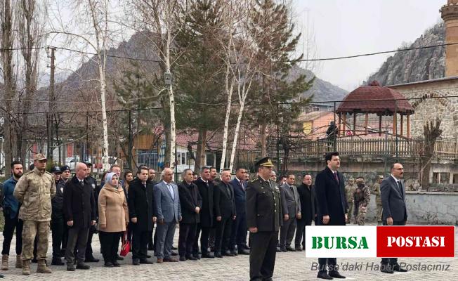 Çukurca’da 18 Mart Çanakkale Zaferi ve Şehitleri Anma Günü programı