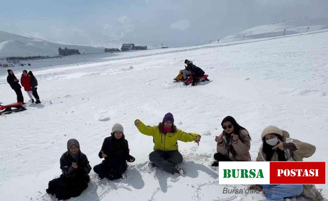 Erciyes Kıbrıslı gençleri ağırladı