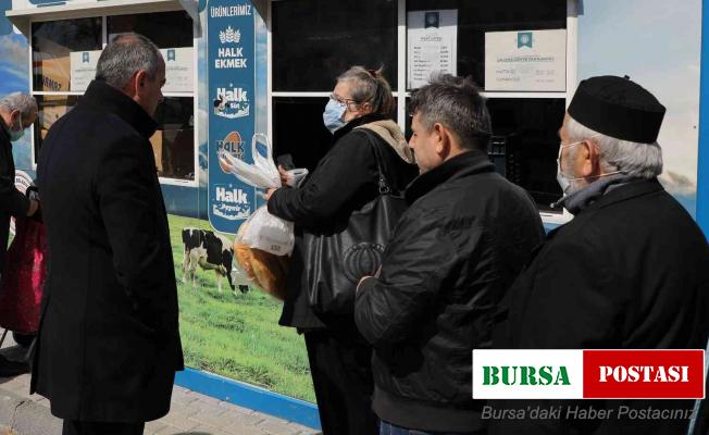 Gemlik’te Halk Büfeler her gün on binlerce vatandaşa hizmet veriyor