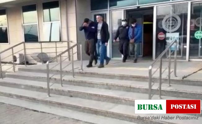 İnşaatlardan demir çalan 2 şahıs tutuklandı