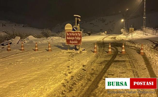 Kar, Siirt-Şırnak karayolunu araç geçişine kapattı