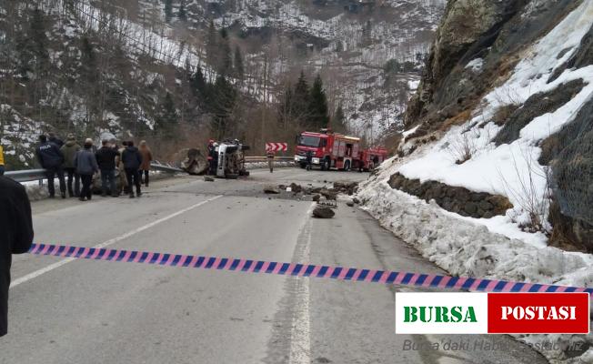 Kaya düşmesi sonucu 4 kişinin öldüğü Vakfıkebir-Tonya yolunun yeniden projelendirilmesi için harekete geçildi