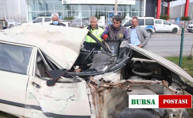 Kazada yaralanan avukatın dava tutanakları polise emanet