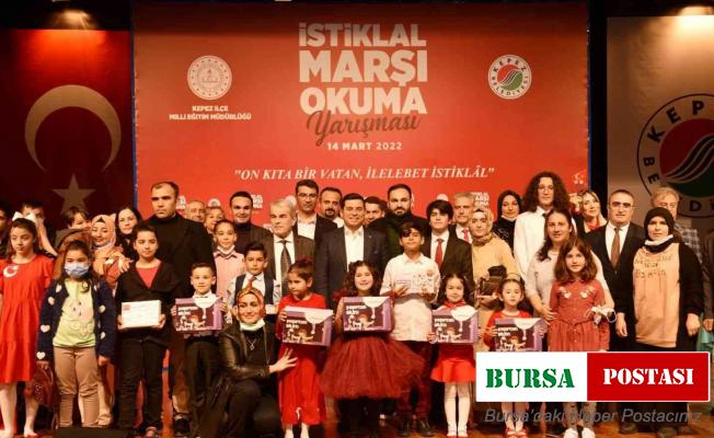 Kepez’de İstiklal Marşı Okuma Yarışması