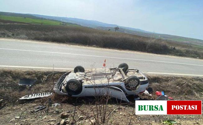 Malkara-Şarköy yolunda kaza: 1 yaralı