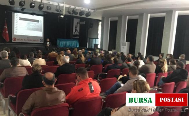 Milas’ta CİMER’in bilgilendirme toplantısı düzenlendi