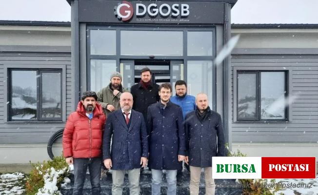 MÜSİAD yönetimi Gümüşova OSB’yi ziyaret etti