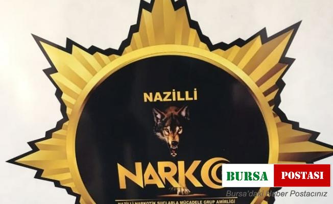 Nazilli’de 250 gram uyuşturucu ele geçirildi