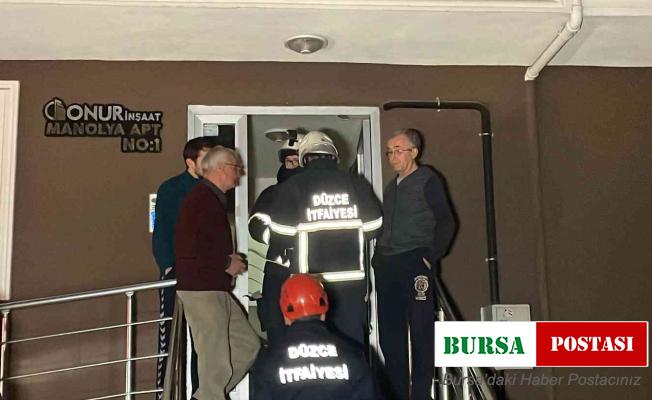 Ocakta unutulan yemek, apartmanı ayağa kaldırdı