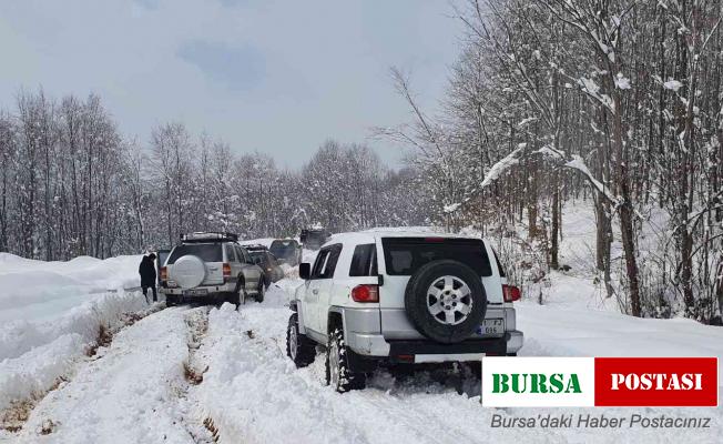 Off-Road tutkunları adrenalin dolu bir gün geçirdi