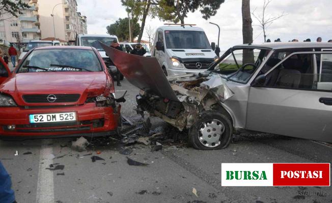 Ordu’da trafik kazası: 2 yaralı