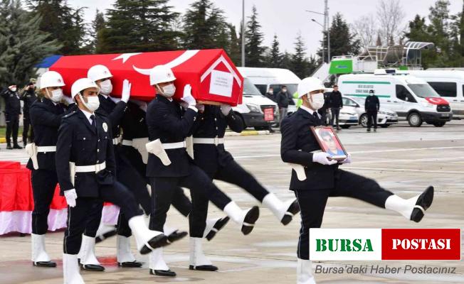 Polis memuru Türeme’nin cenazesi memleketi Balıkesir’e gönderildi