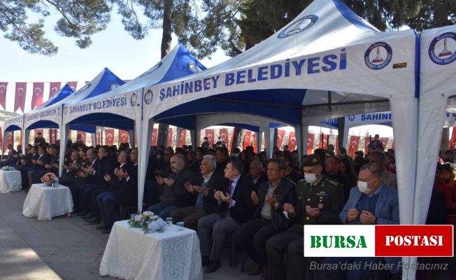 Şahinbey, şehit edilişinin 102. Yılı dönümünde mezarı başında anıldı