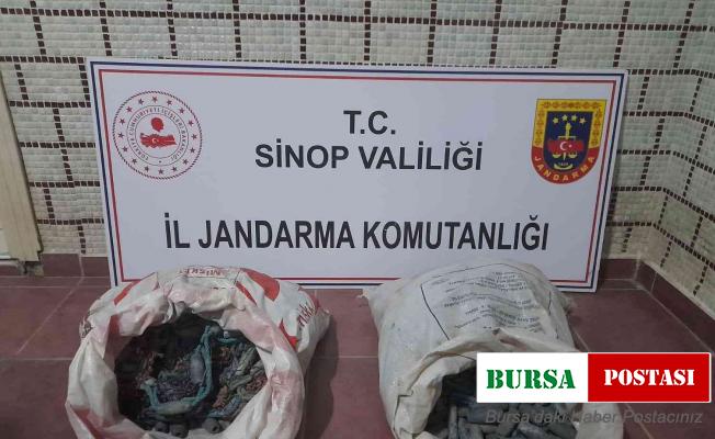 Sinop’ta 100 bin lira değerinde ağ kurşunları çalındı