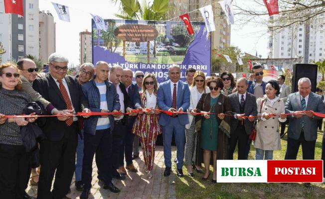 Şirazi Türk İran Dostluk Parkı törenle açıldı