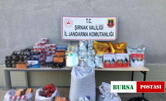 Şırnak’ta 10 bin paket kaçak sigara ele geçirildi: 65 gözaltı