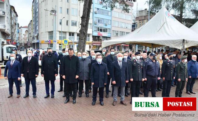 Terme’de 18 Mart töreni