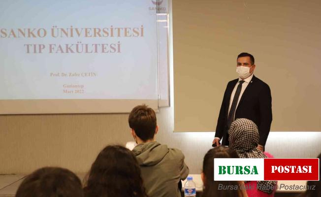 TOBB Fen Lisesi öğrencileri SANKO Üniversitesi’ne konuk oldu