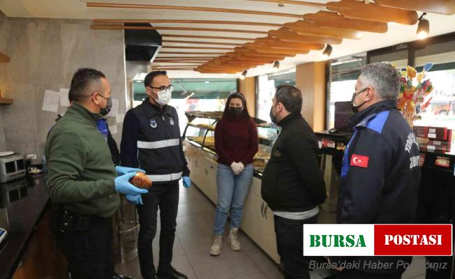 Toroslar zabıtası fırınları denetledi