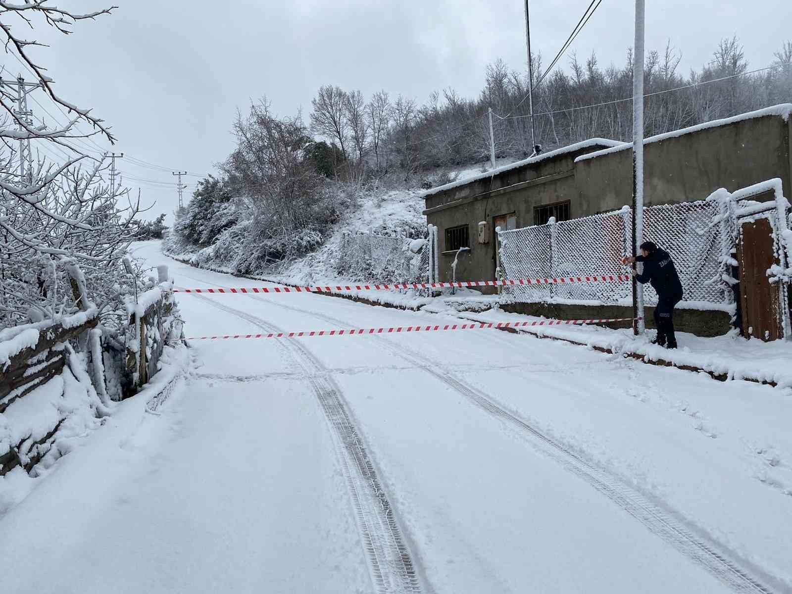 Türkeli’de kar küreme çalışmaları