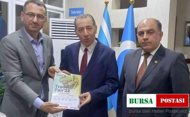 Türkmen Bakan Maruf’tan TRADEF’e destek