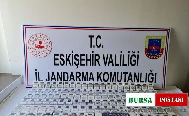 Yolcu otobüsüyle taşınan kaçak sigaralar jandarma ekiplerince ele geçirildi